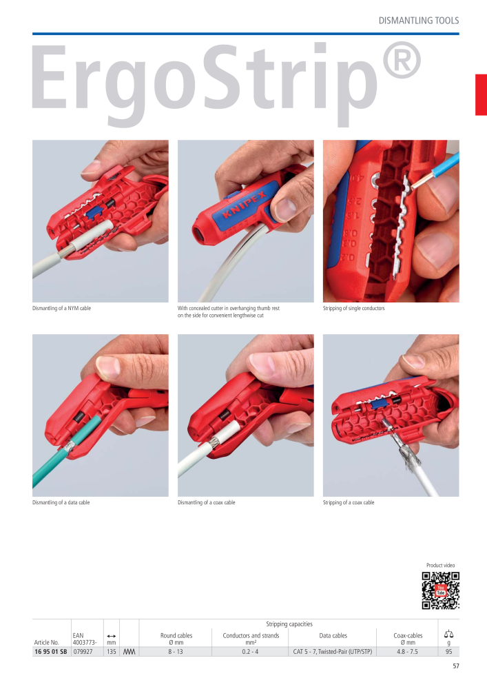 Knipex General Catalogue Nb. : 105 - Page 58