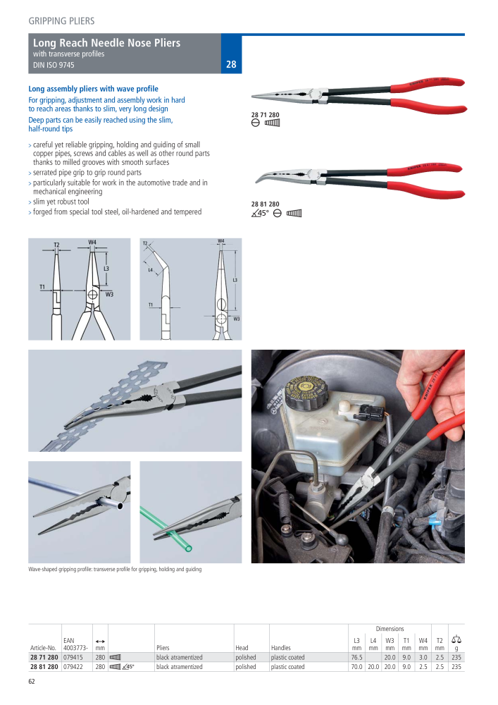 Knipex General Catalogue NR.: 105 - Pagina 63