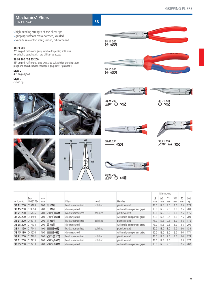 Knipex General Catalogue n.: 105 - Pagina 68