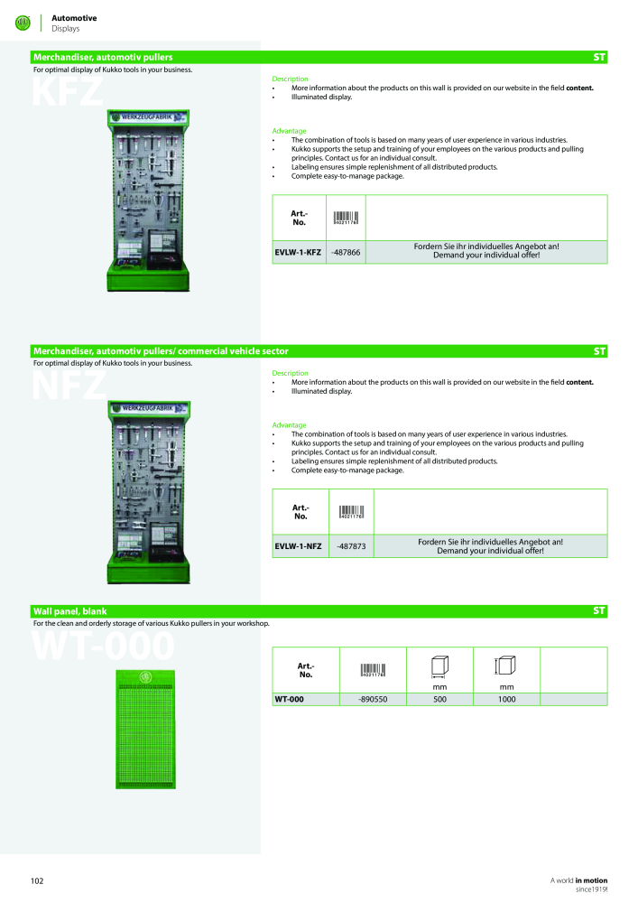 Kukko Automotive - extractor puller catalogue NR.: 1155 - Seite 104