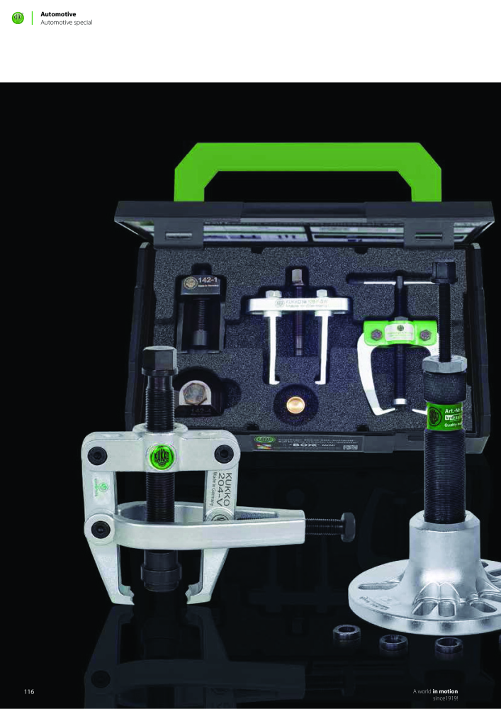 Kukko Automotive - extractor puller catalogue Nº: 1155 - Página 118