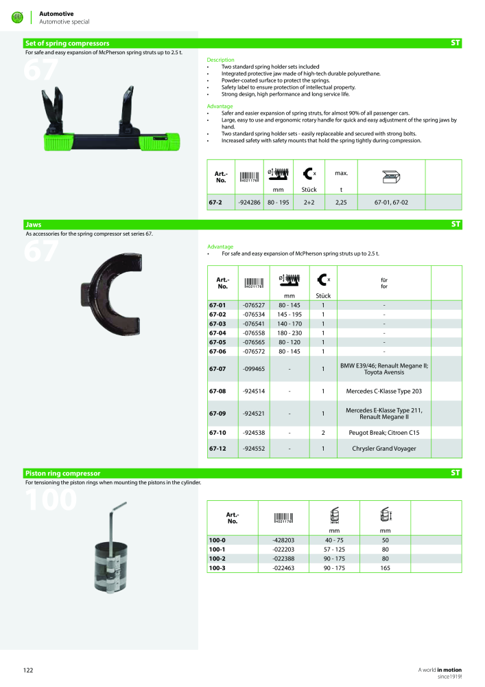 Kukko Automotive - extractor puller catalogue Nº: 1155 - Página 124