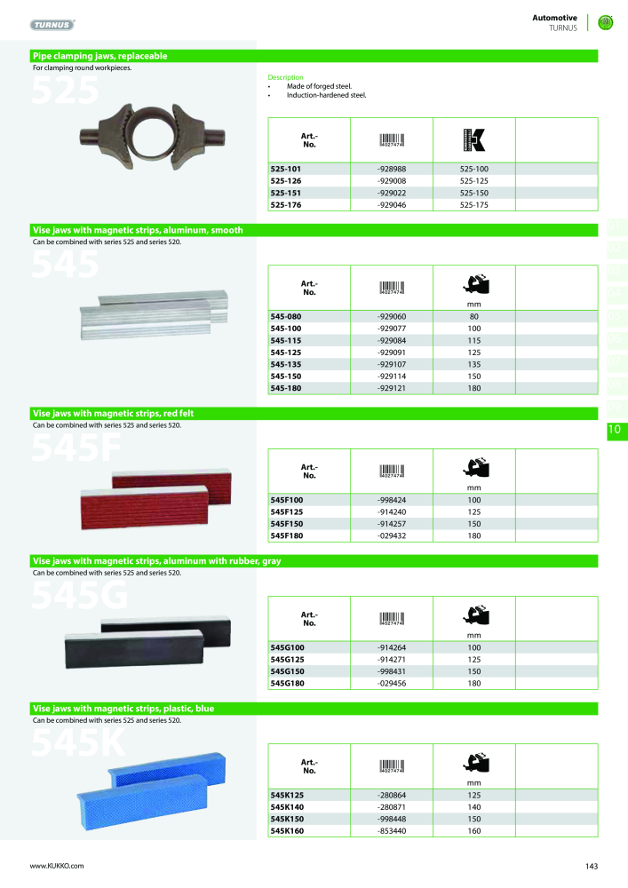 Kukko Automotive - extractor puller catalogue Nº: 1155 - Página 145