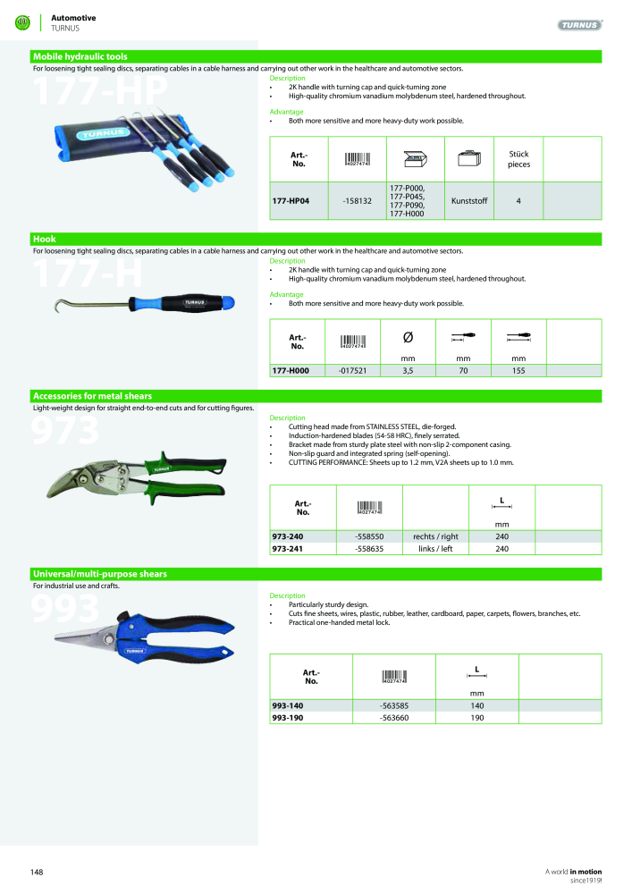 Kukko Automotive - extractor puller catalogue Nº: 1155 - Página 150