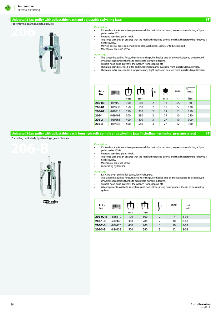 Kukko Automotive - extractor puller catalogue Nº: 1155 - Página 28