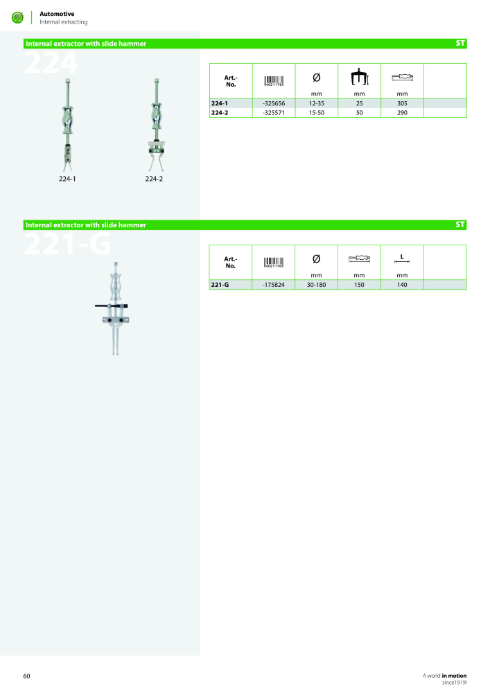 Kukko Automotive - extractor puller catalogue NO.: 1155 - Page 62