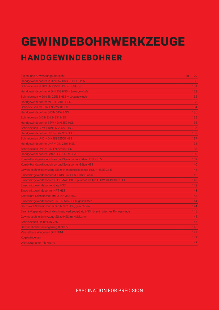 Ruko Hauptkatalog Präzisionswerkzeuge NR.: 126 - Seite 129