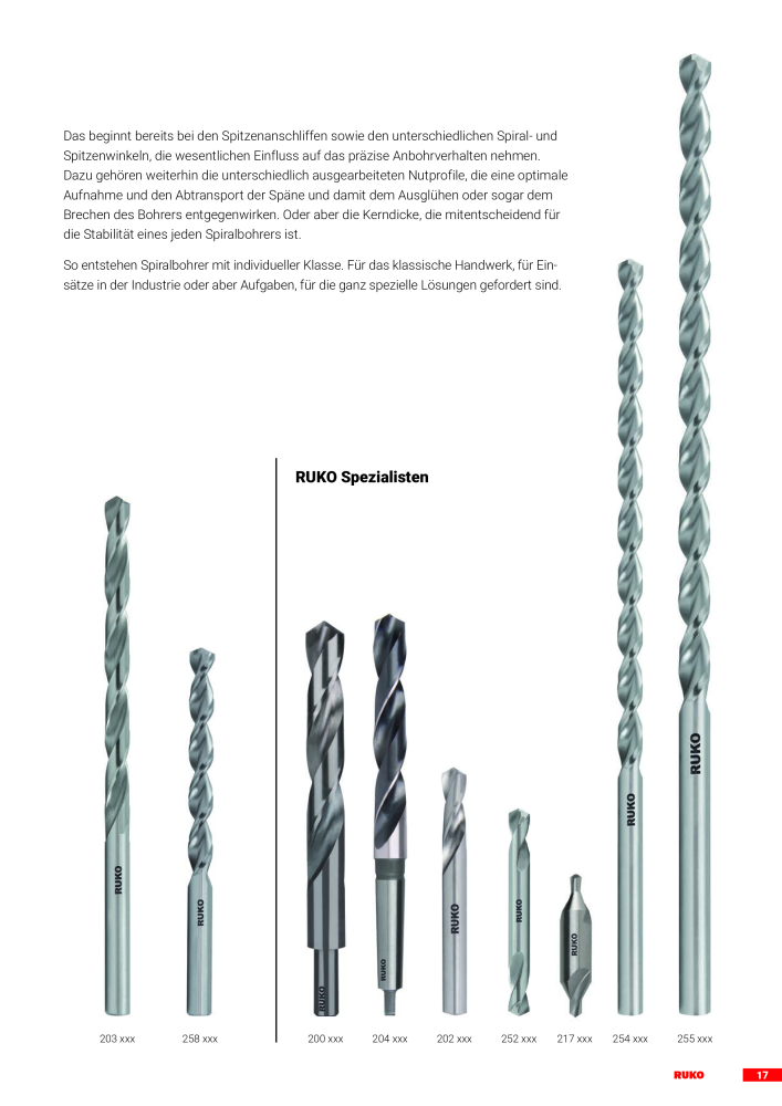 Ruko Hauptkatalog Präzisionswerkzeuge Nº: 126 - Página 19