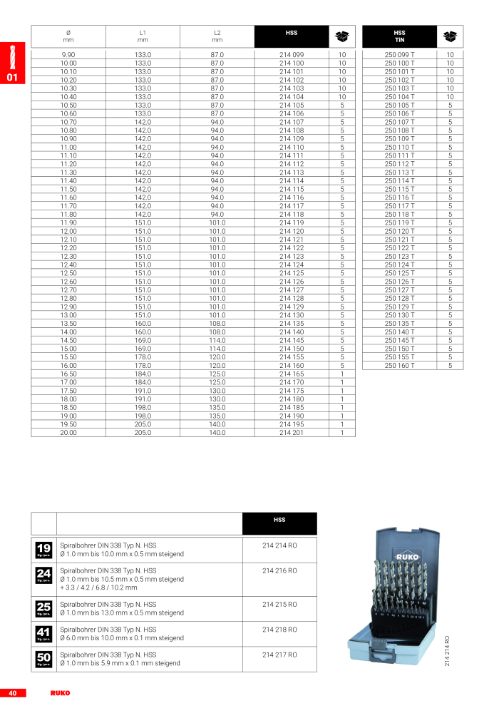 Ruko Hauptkatalog Präzisionswerkzeuge NR.: 126 - Pagina 42