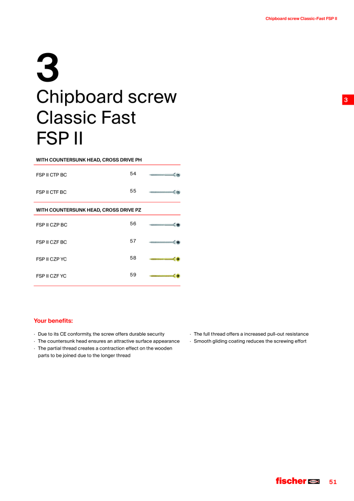 fischer screws maincatalogue NR.: 1268 - Strona 51