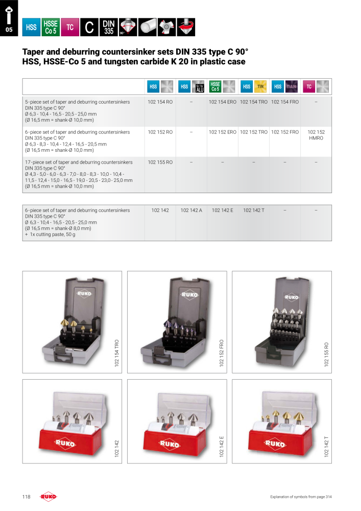 Ruko main catalogue precision tools NR.: 127 - Strona 118