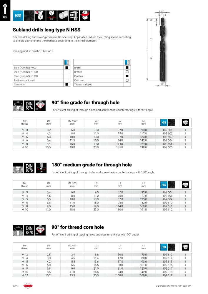 Ruko main catalogue precision tools NO.: 127 - Page 134