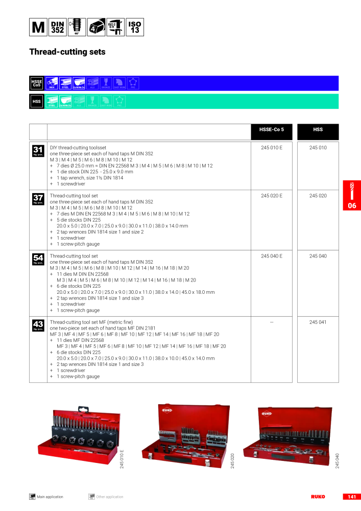 Ruko main catalogue precision tools NR.: 127 - Seite 143