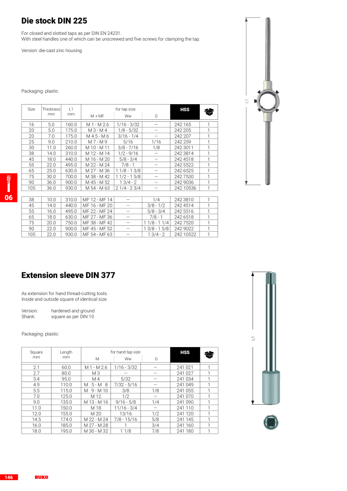 Ruko main catalogue precision tools n.: 127 - Pagina 148