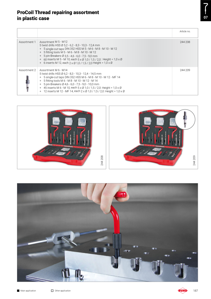 Ruko main catalogue precision tools n.: 127 - Pagina 187