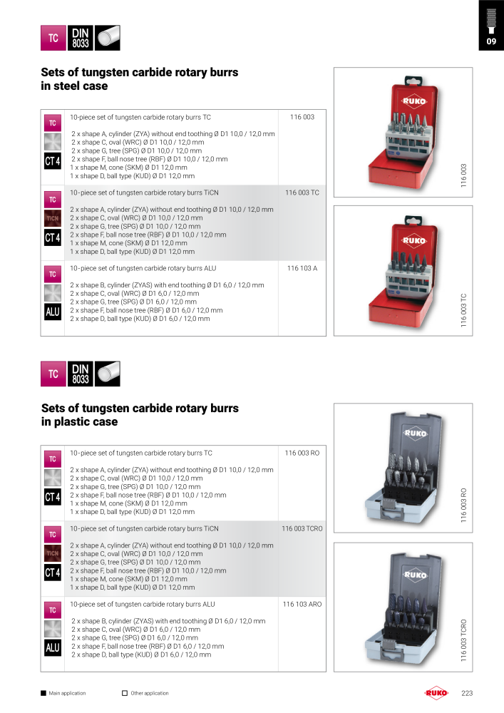 Ruko main catalogue precision tools n.: 127 - Pagina 223