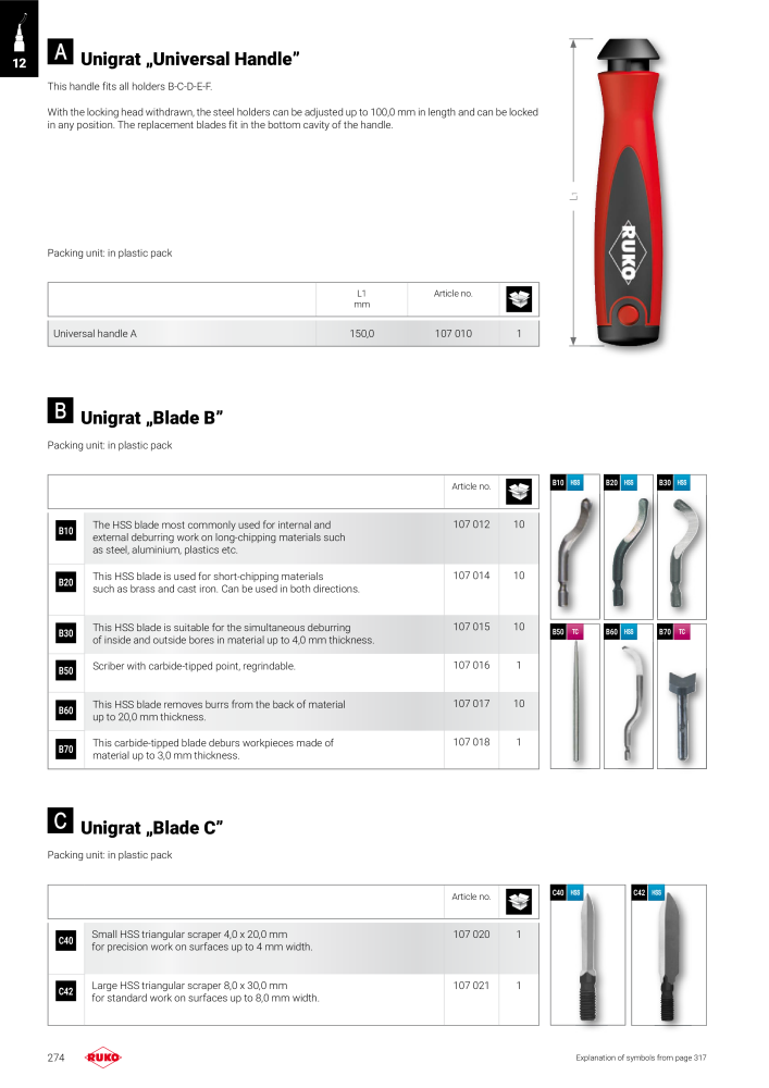 Ruko main catalogue precision tools n.: 127 - Pagina 274