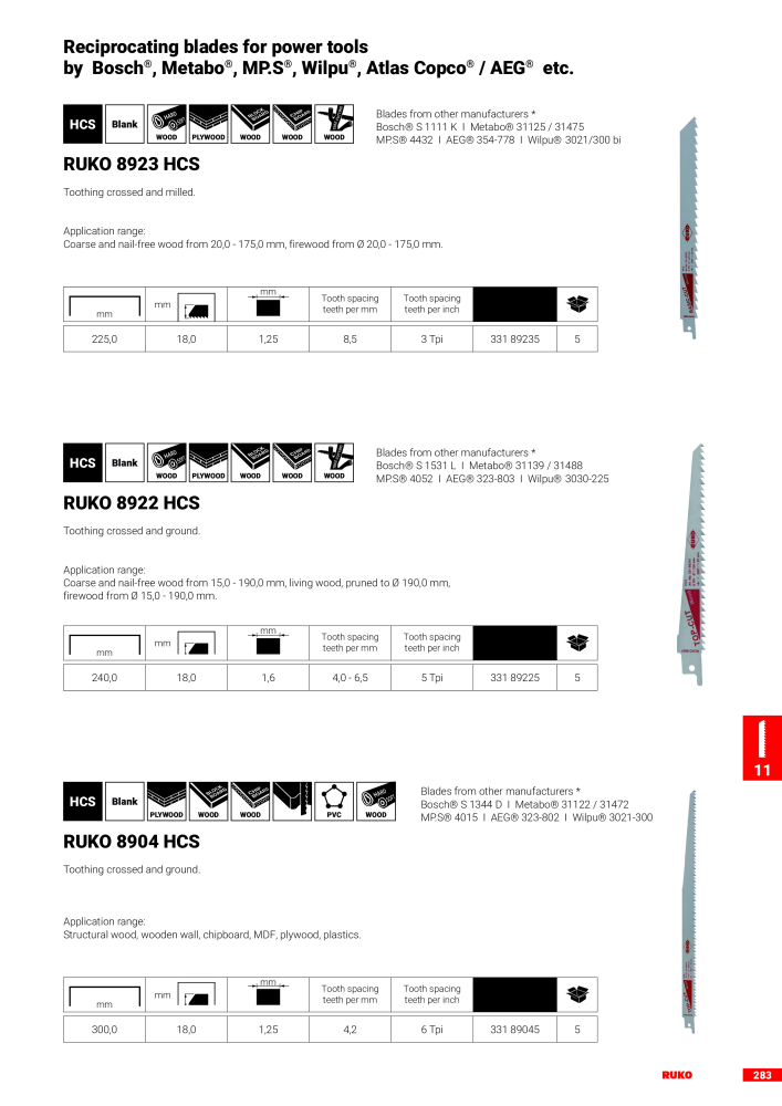 Ruko main catalogue precision tools NR.: 127 - Strona 285