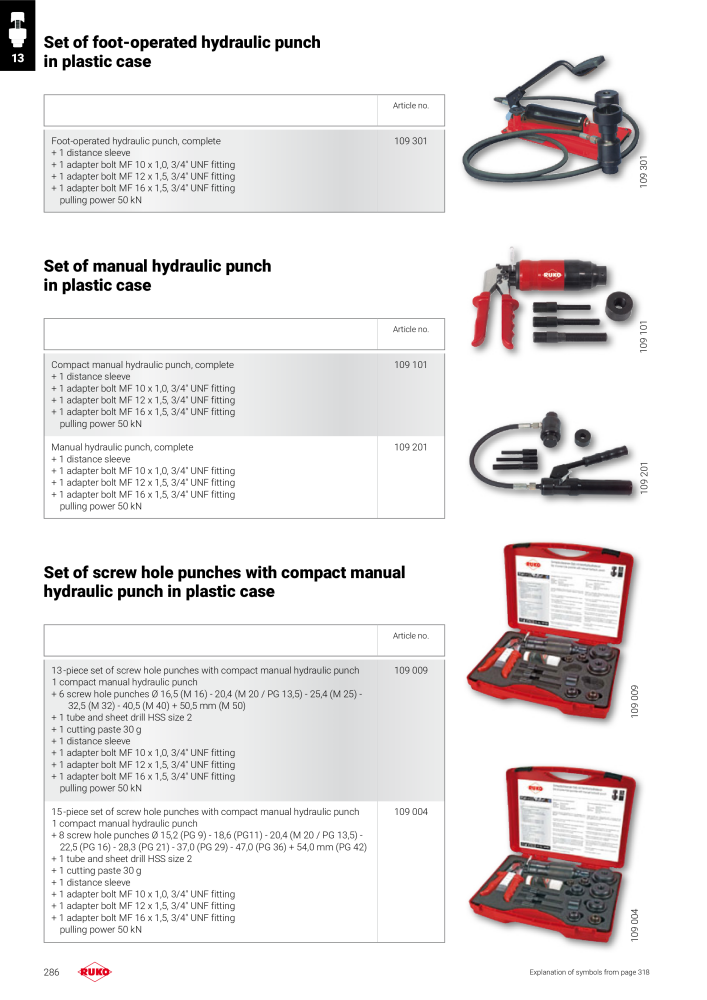 Ruko main catalogue precision tools NO.: 127 - Page 286