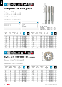 Ruko Handtappen BSW DIN 352 HSS, geslepen 1 3/8 246138-1