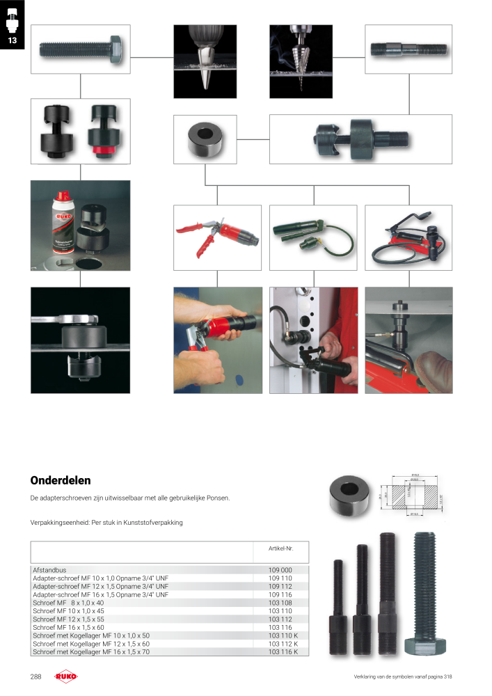 Ruko hoofdcatalogus precisiegereedschap NR.: 131 - Pagina 288