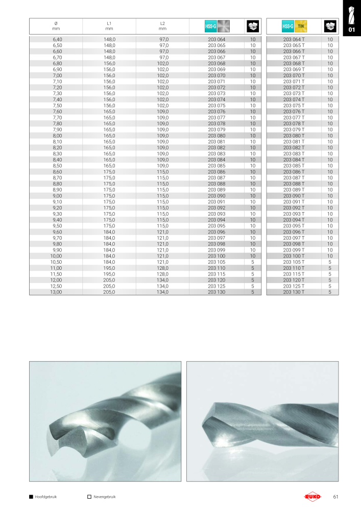 Ruko hoofdcatalogus precisiegereedschap NR.: 131 - Side 61