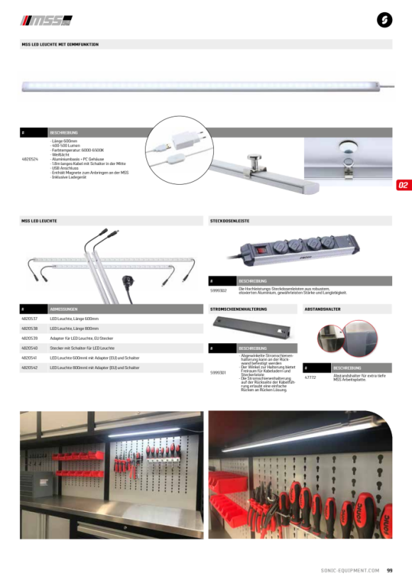 Sonic LED lamp 800mml 4820538