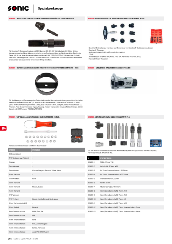 Sonic H28xH21 bit 818007-15