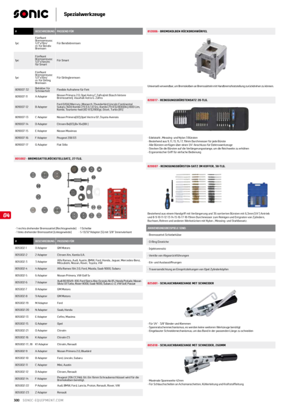 Sonic M Adapter 805002-19