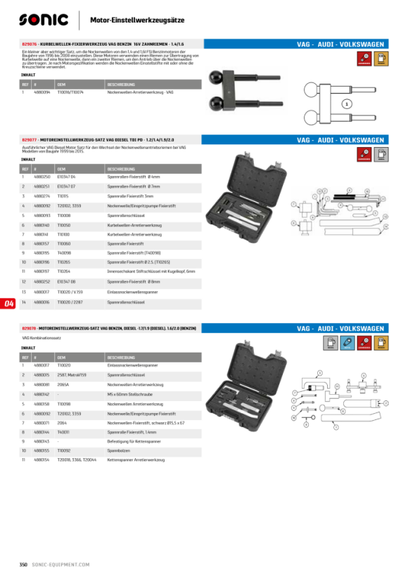 Sonic Spannrollenschlüssel 4880016