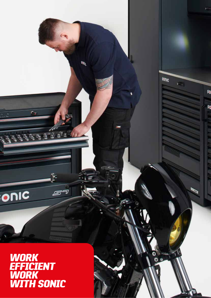 Sonic Equipment Hauptkatalog Werkzeugwagen NR.: 134 - Seite 155