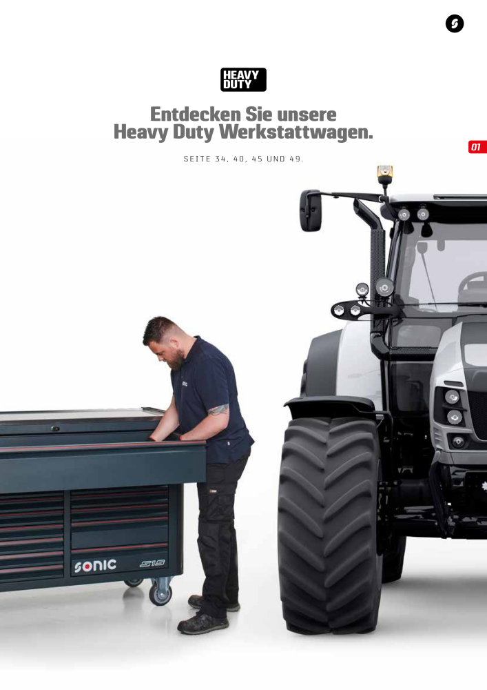 Sonic Equipment Hauptkatalog Werkzeugwagen NR.: 134 - Seite 43