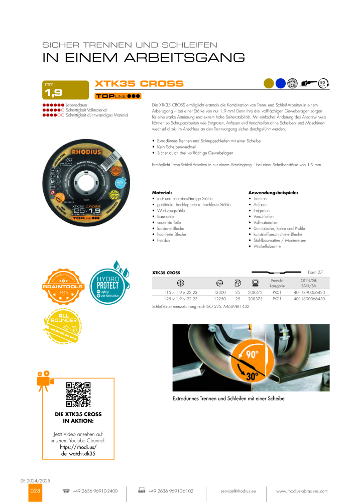 RHODIUS Hauptkatalog Nº: 147 - Página 28