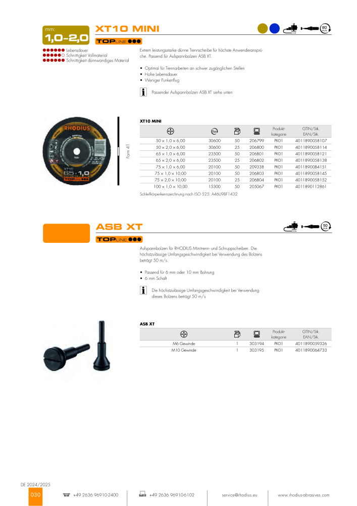 RHODIUS Hauptkatalog NO.: 147 - Page 30