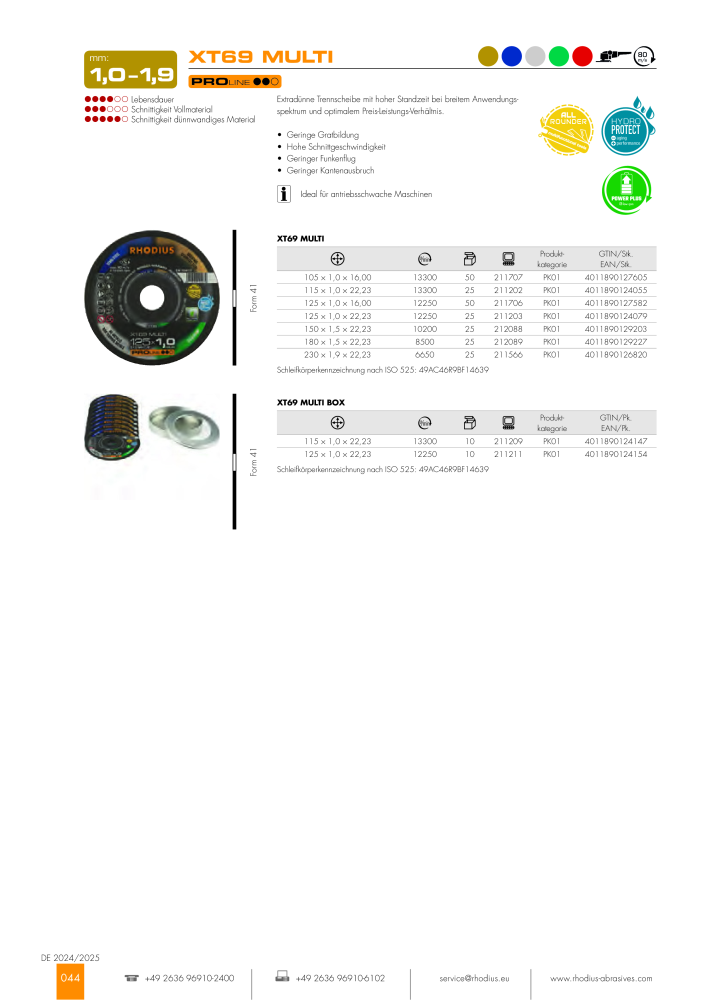 RHODIUS Hauptkatalog NR.: 147 - Pagina 44