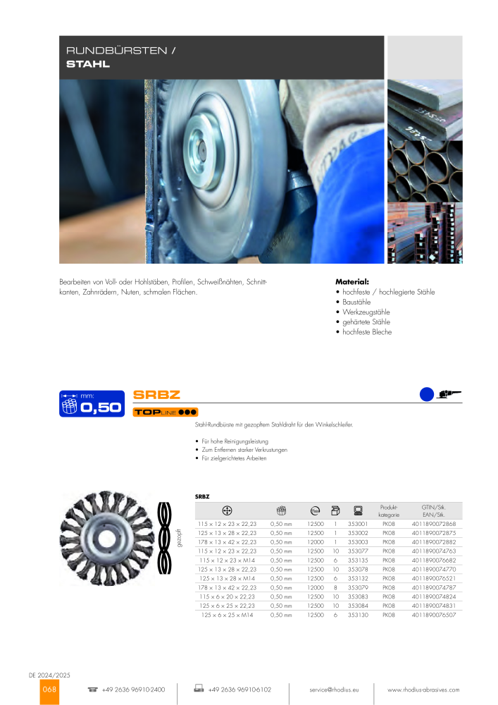 RHODIUS Hauptkatalog NR.: 147 - Strona 68