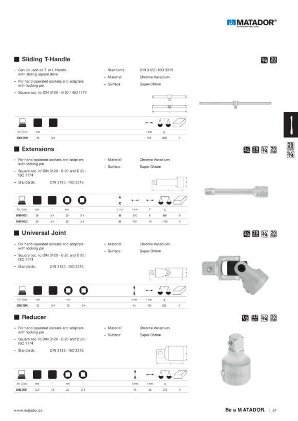 MATADOR Repair Kit for 50600001 5060 0010