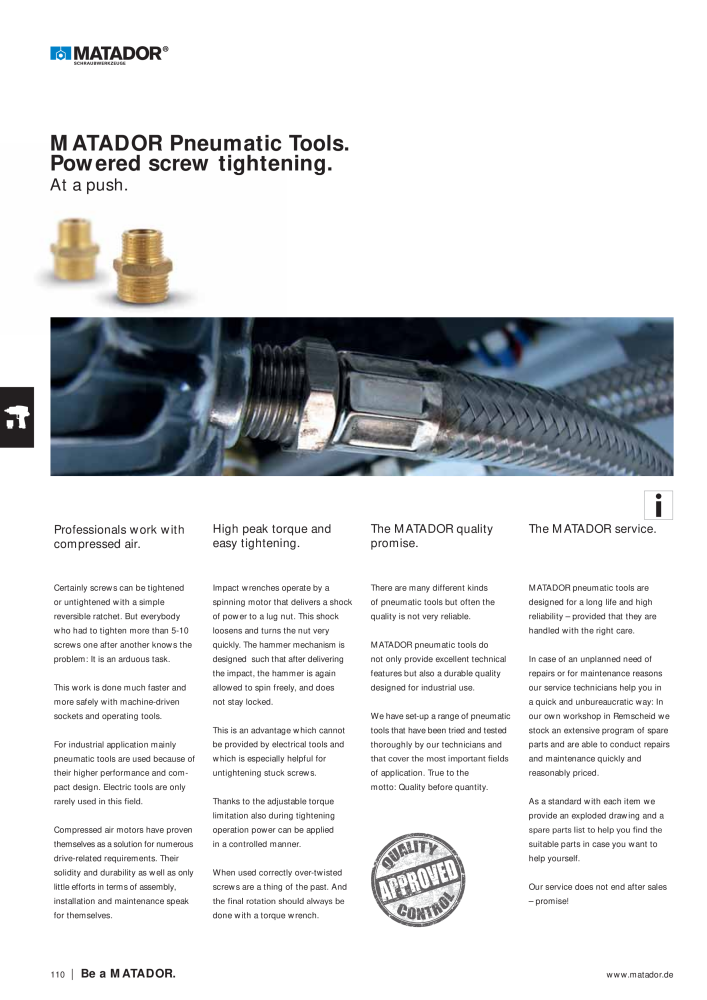 Matador Tool Catalogue NO.: 149 - Page 110