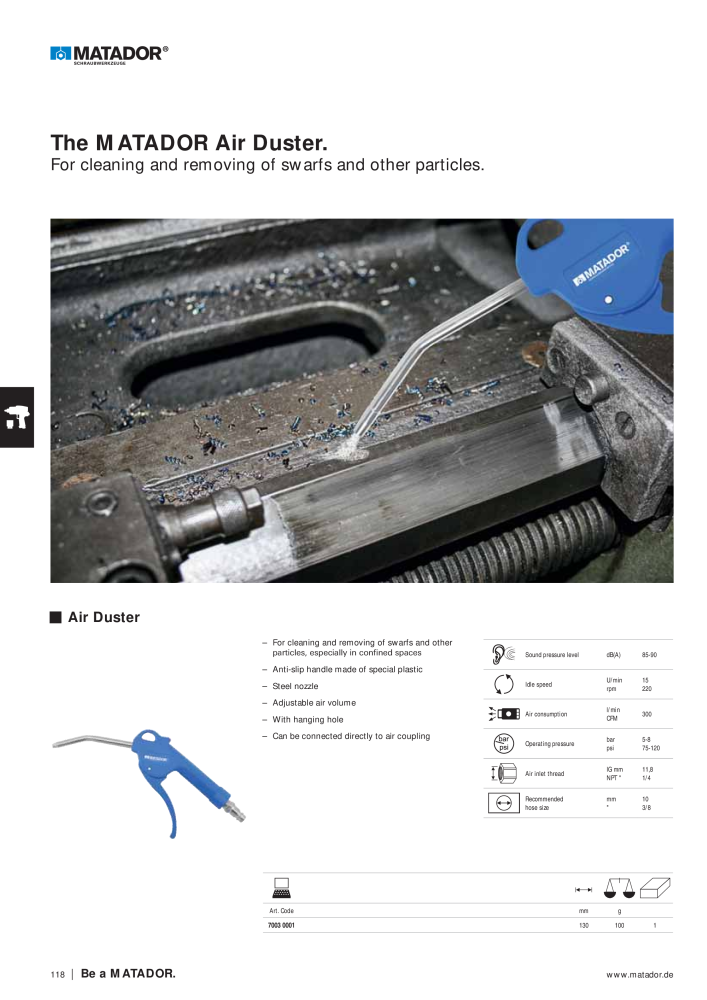 Matador Tool Catalogue NO.: 149 - Page 118