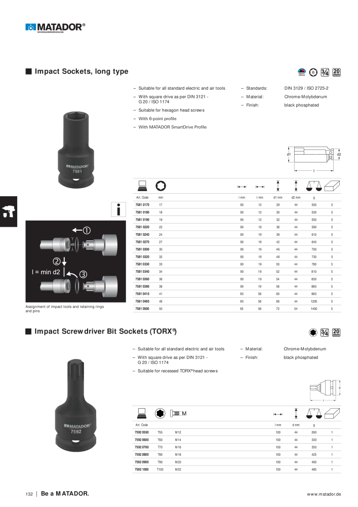 Matador Tool Catalogue NR.: 149 - Seite 132