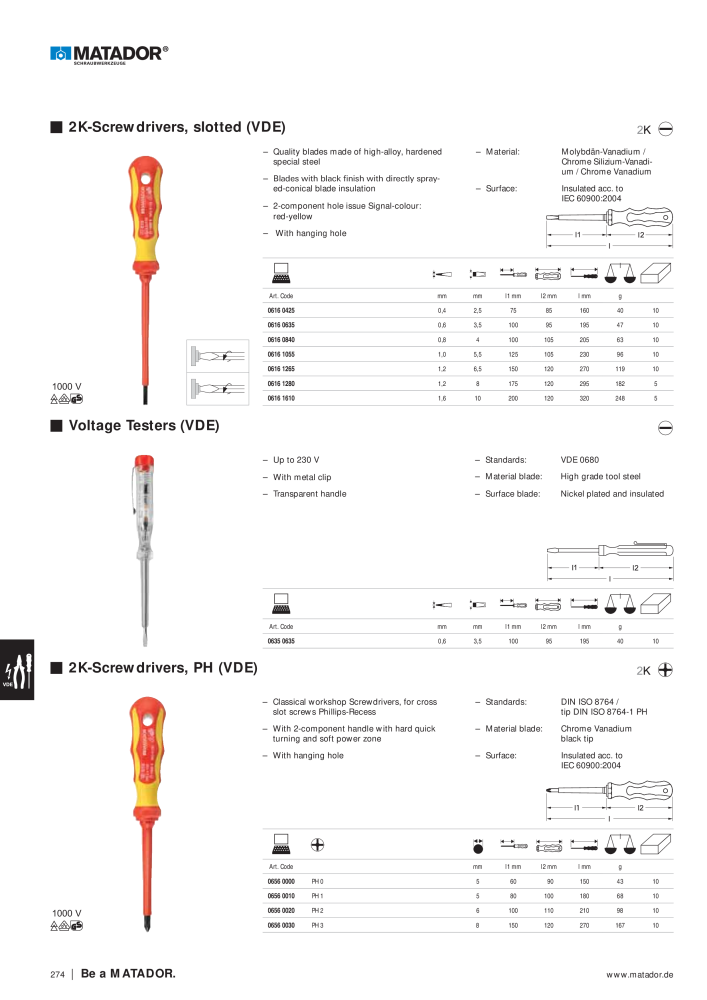 Matador Tool Catalogue NR.: 149 - Seite 248