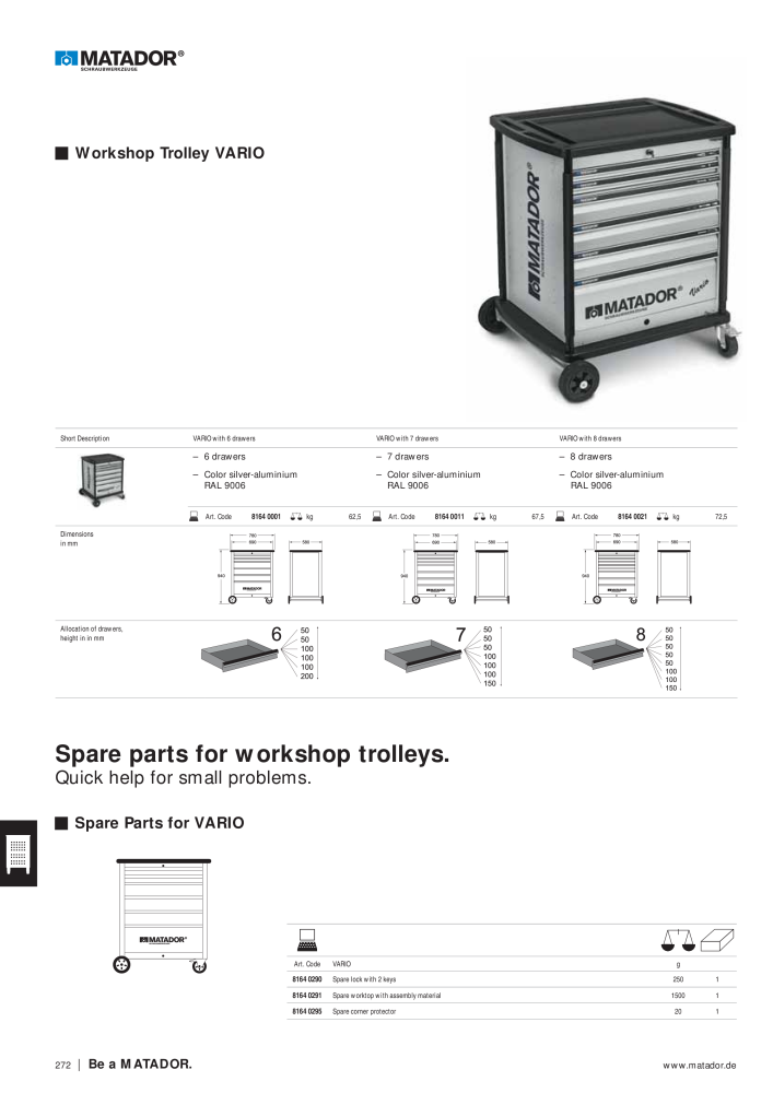 Matador Tool Catalogue NR.: 149 - Seite 264