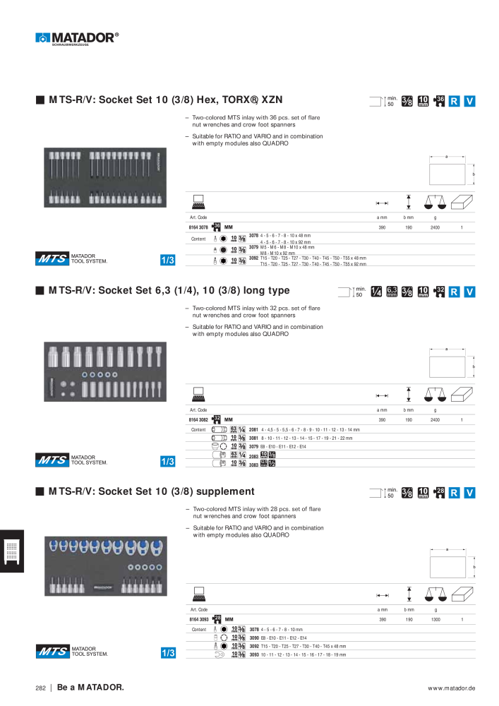 Matador Tool Catalogue NR.: 149 - Pagina 274