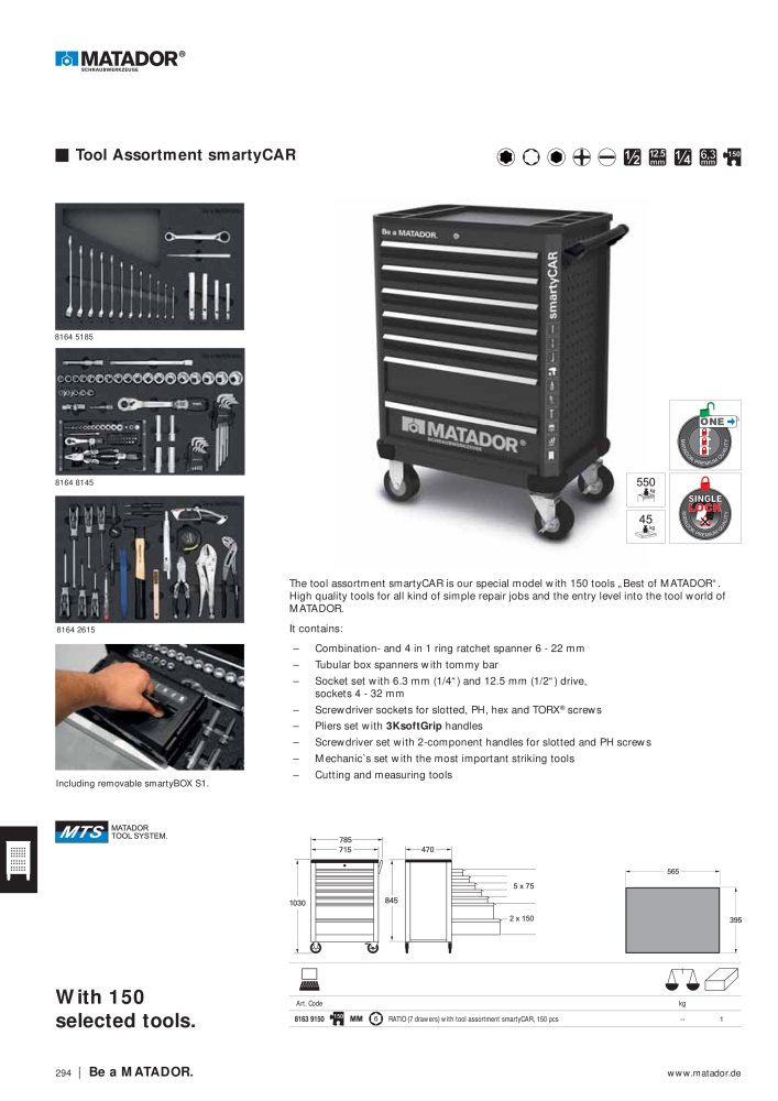 Matador Tool Catalogue NR.: 149 - Side 286