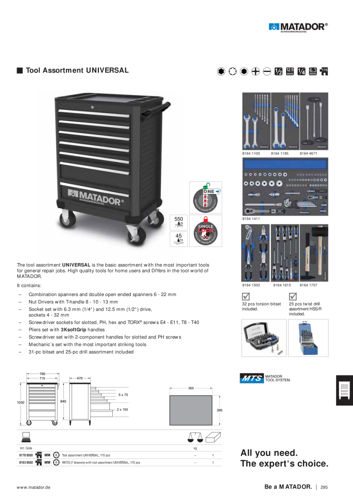 Matador Tool Catalogue NO.: 149 - Page 287