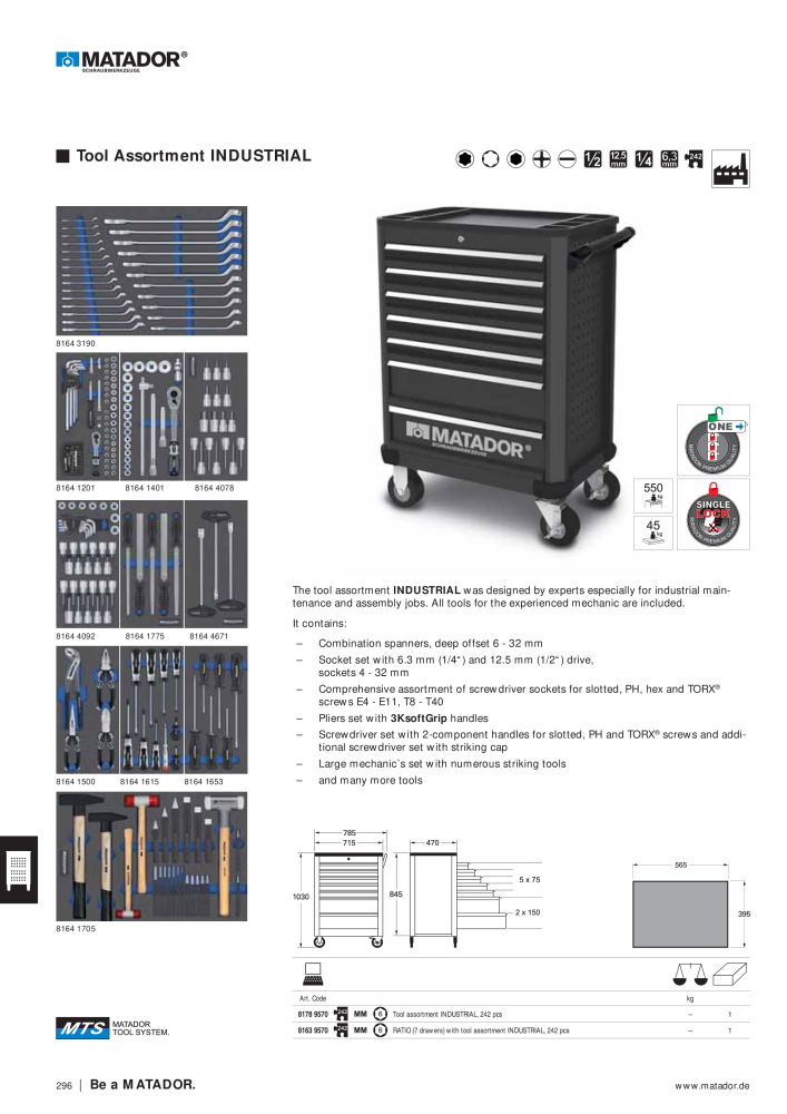 Matador Tool Catalogue NR.: 149 - Seite 288