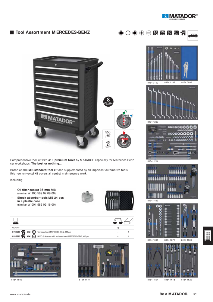 Matador Tool Catalogue NO.: 149 - Page 293