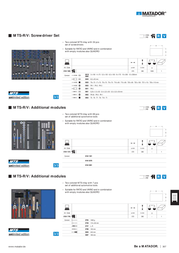 Matador Tool Catalogue n.: 149 - Pagina 299