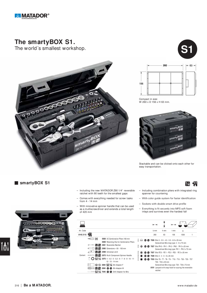 Matador Tool Catalogue NR.: 149 - Pagina 308