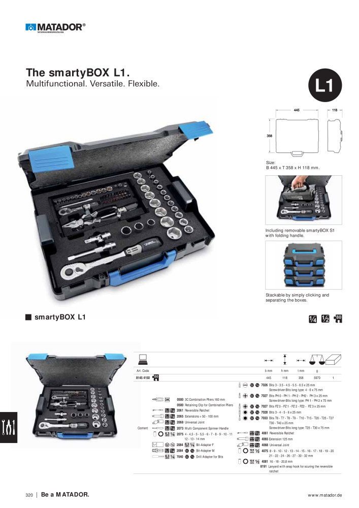 Matador Tool Catalogue NO.: 149 - Page 312